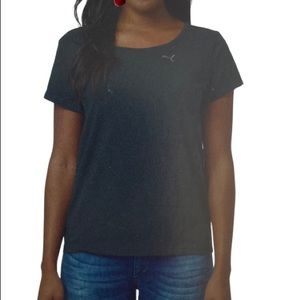 Puma Ladies Keyhole Short Sleeve Tee